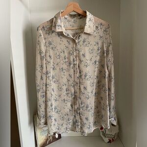 NWT Adored Vintage Button Down Top